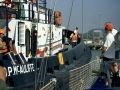 Anlegen beim Schlepper