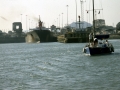 Ausfahrt aus Schleuse