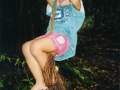 Fabien als Tarzan