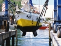 Schiff auswassern