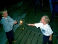 Yanik und Fabien am Neujahr